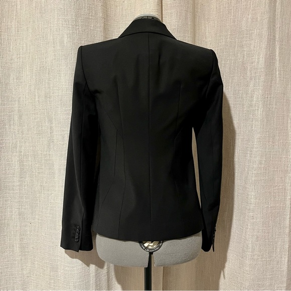 Ann Taylor Blazer. Size 2 Petite. Black. - Picture 2 of 9